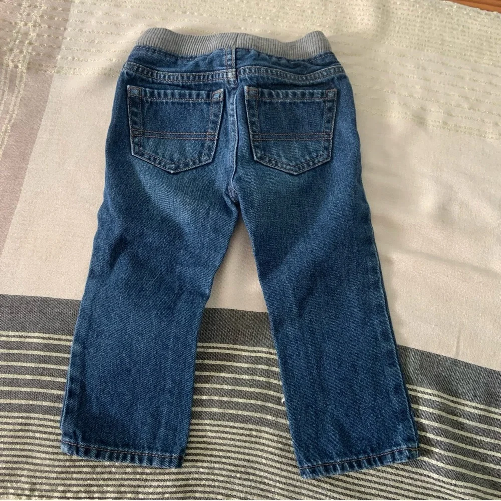 Toddler Boys Khaki Joggers and Jeans Bundle